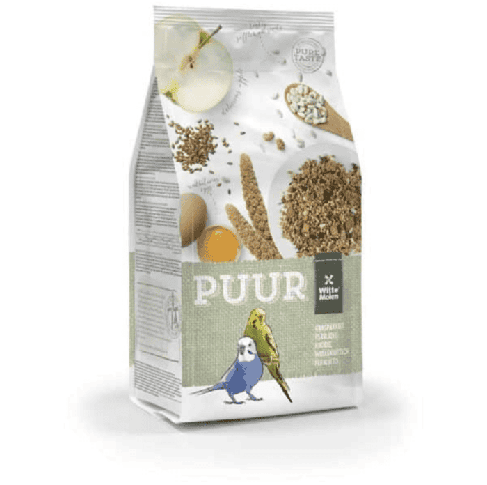 WITTE MOLEN PUUR Undulat – 2 kg. WITTE MOLEN PUUR Undulat – 2 kg.