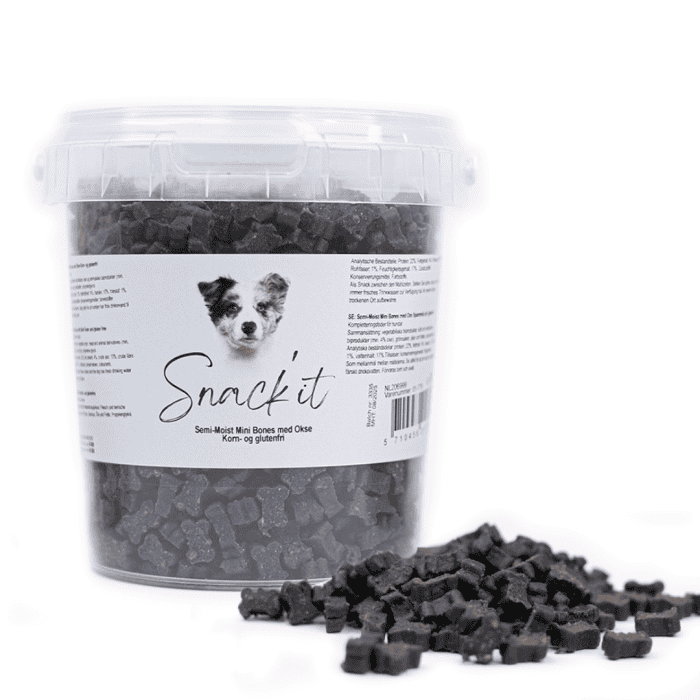 Snack'it Semi-Moist Mini Bones m. Okse