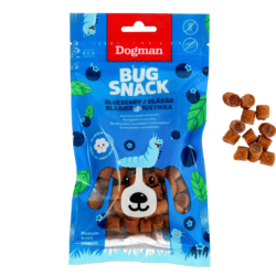 Dogman Bug Snack Blåbær