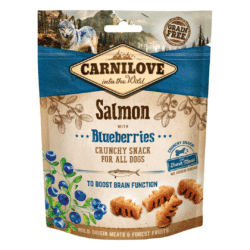 Carnilove Crunchy Snack Laks & Blåbær