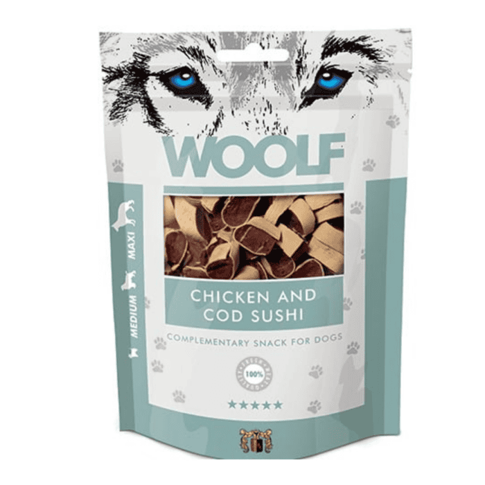 Woolf Chicken and Cod Sushi