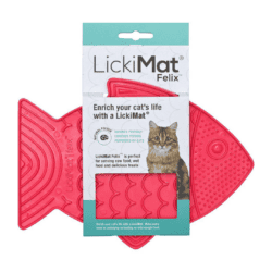 Lickimat Cat Felix Rosa
