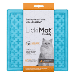 Lickimat Cat Buddy Blå