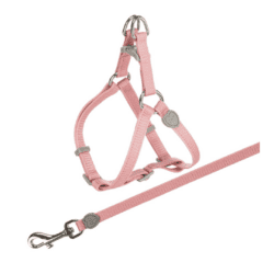 Trixie One Touch Kattesele med line Rosa