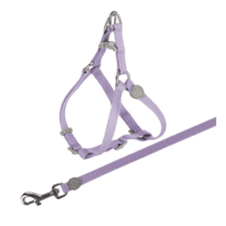 Trixie One Touch Kattesele med line Lilla
