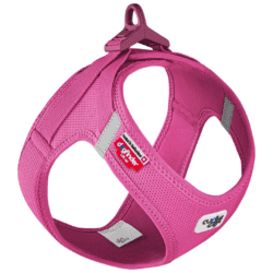 Curli Vest Harness Clasp Air-Mesh Fuchsia