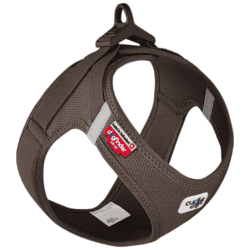 Curli Vest Harness Clasp Air-Mesh Brun