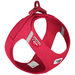 Curli Vest Harness Clasp Air-Mesh Rød
