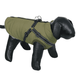 Salus 2i1 Hundejakke - Grøn