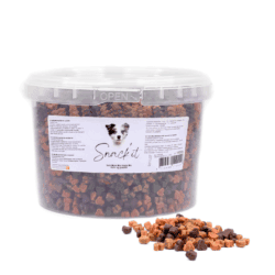 Snack'it Semi-Moist Mini Hearts Mix 1,8 kg.