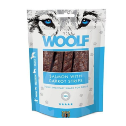 Woolf Salmon with Carrot Strips