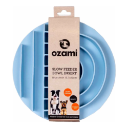 Ozami Slow Feeder Indsats Blå Bue