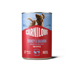 Carnilove Active Paté Kalkun og Laks Til Hvalp