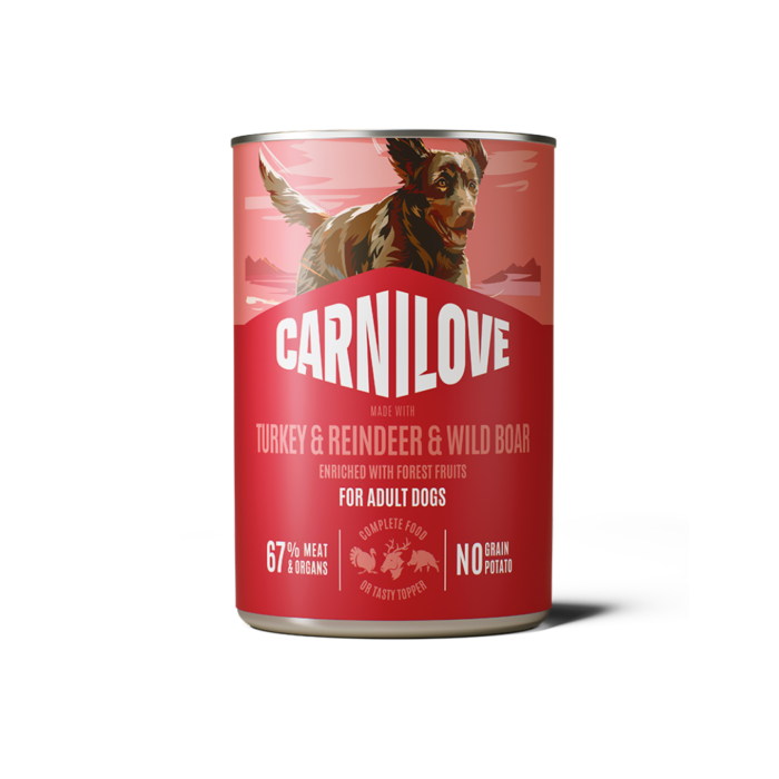 Carnilove Active Paté Kalkun & Rensdyr & Vildsvin